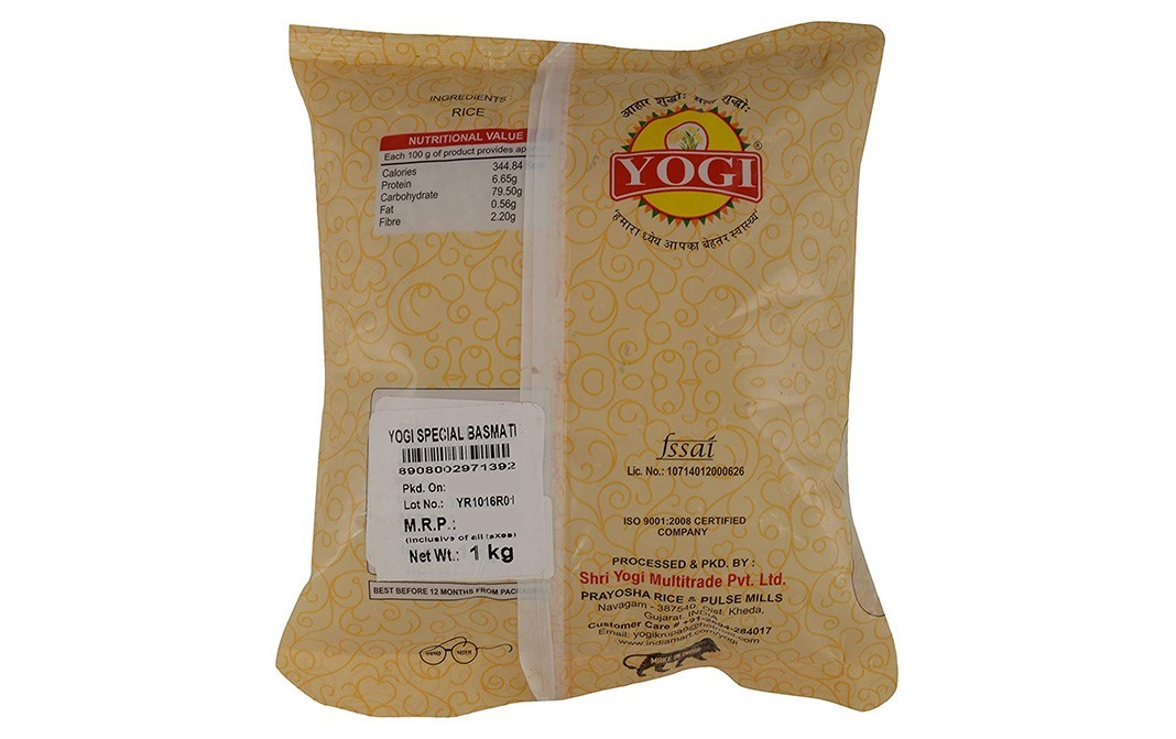 Yogi Special Basmati Rice   Pack  1 kilogram